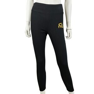 Fila Black Ankle Leggings Womens Size M